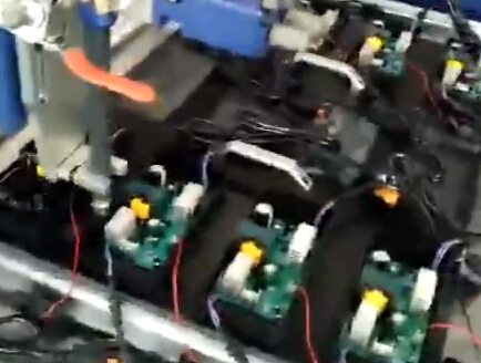 电动车充电器灌胶机视频